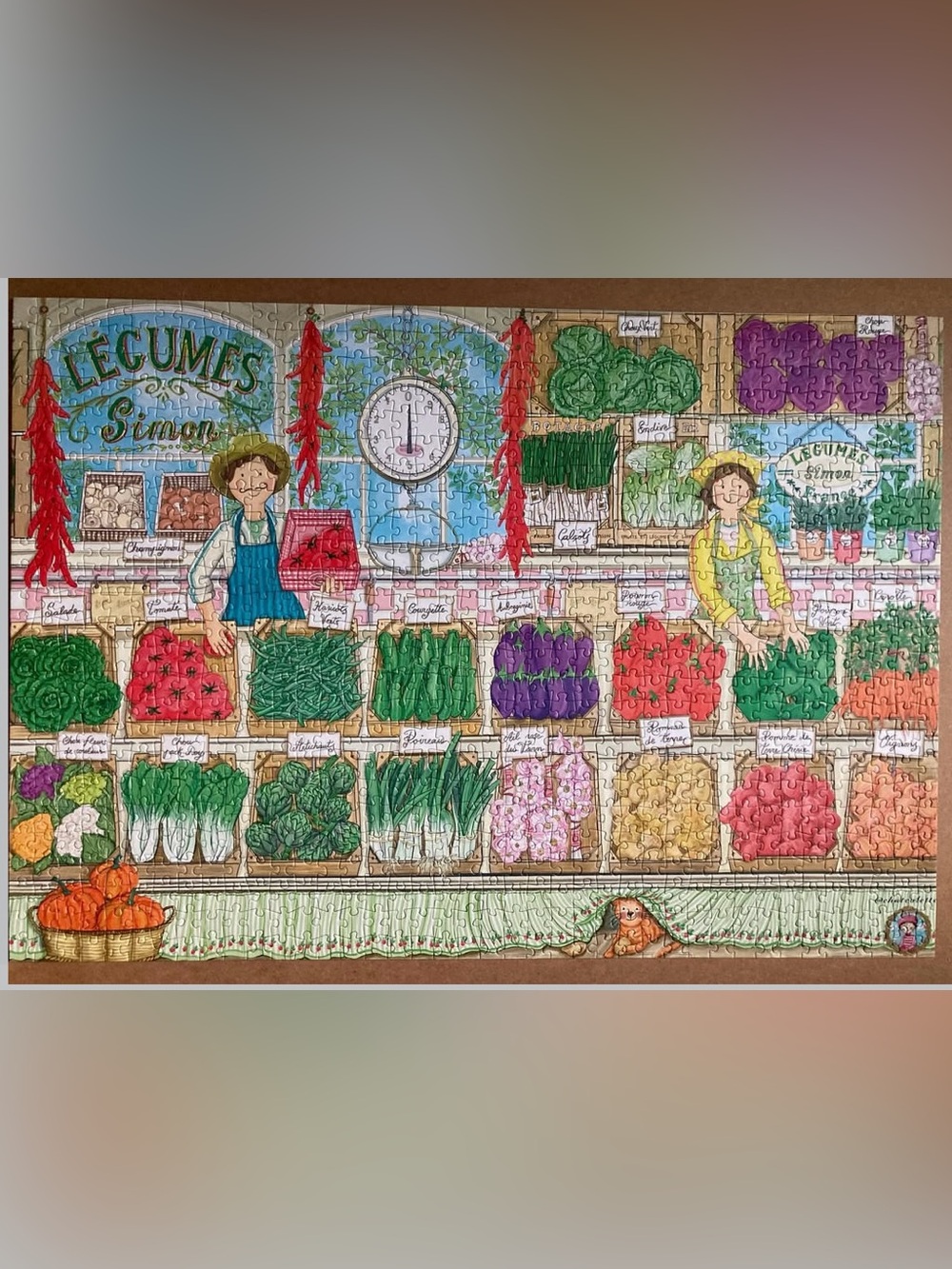 Magnolia Puzzle 1000-Piece - Simon’s Green Grocer - Picture 3 of 5